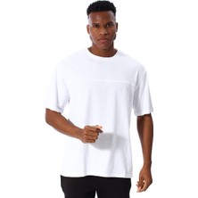 Sportive Sasebo Erkek Beyaz Günlük Stil T-Shirt 25YE016-BYZ