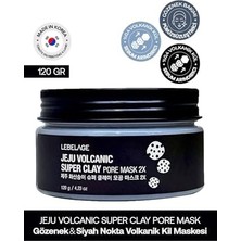 Skygo Volkanik Kil Maskesi Gözenek ve Siyah Nokta Jeju Volcanic Super Clay Pore Mask 100ML