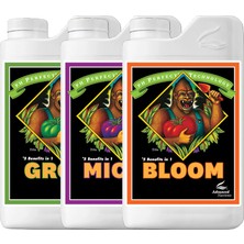 Advanced Nutrients Grow Micro Bloom Ph Perfect 1 Litre