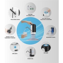 ForWhat Büro Ev Ofis Mutfağı Için Şarjlı Damacana Su Pompası