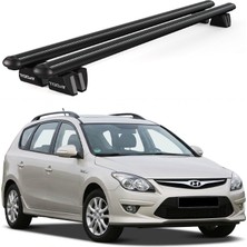 Today Auto Pençe Hyundai I30 Sw (2007-2012) Uyumlu Siyah Ara Atkı 109CM Port Bagaj Tavan Barı