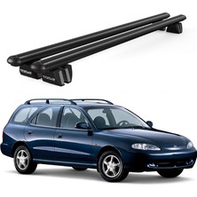 Today Auto Pençe Hyundai Elantra (1996-1999) Uyumlu Siyah Ara Atkı 109CM Port Bagaj Tavan Barı