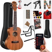 Midex SP-21ST Set Maun Soprano Ukulele (Çanta Metod Askı)