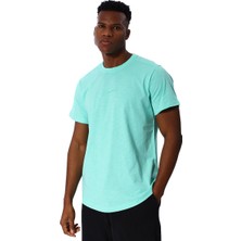 Sportive Iga Erkek Yeşil Günlük Stil T-Shirt 25YE031-YSL
