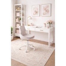 Markaelz Selekulak Beyaz Ayaklı Çalışma Sandalyesi