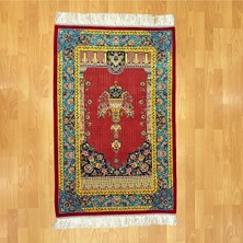 Mevlana Bazaar Klasik/otantik Desenli Iran Ipek Seccade