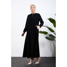 Medine Ipeği Mevlana Ferace Siyah