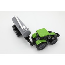Aya Toys 40296 Tankerli Traktör Pilli Yeşil