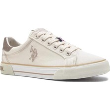 U.S. Polo Assn. RACHEL 6FX Bej Kadın Sneaker