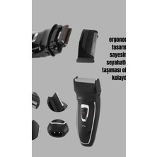 Astraltech Çift Başlıklı Taşınabilir Tıraş Cihazı