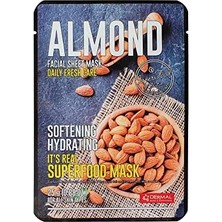 Skygo Its Real Superfood Badem Nemlendirici Yüz Maskesi Karma Tek Ebat
