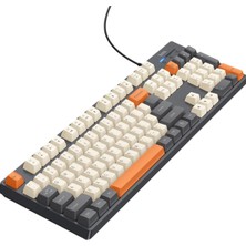 Hoco. GM61 Murphy 3 Renk Tasarımlı Kablolu Klavye - Gri