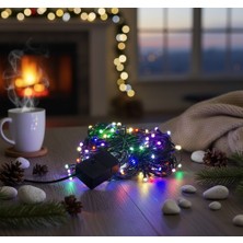 ForWhat Büro Ev Ofis Dekoru Için 10MT 100LED Damla Uçlu Rgb Işıklı Aydınlatma