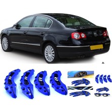 Vw Passat B6 17.18.19 Janta Uyumlu Mavi 4.lü R Kaliper Kapagı
