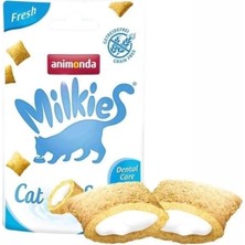 Svgpt Milkies Fresh 30 gr Kedi Ödül Bisküvisi Diş Sağlığı İçin Özel Lezzetli Atıştırmalık