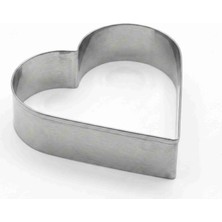 Pandispanya Pasta Kek Kalıbı Pargon Kaynaklı Kalp H6 23X23 Cmp