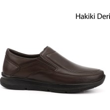 Gönderi(r) Erkek Koyu Kahve Hakiki Deri Comfort Ayakkabı