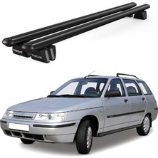 Today Auto Pençe Lada 111 Vega 2008 1998-2013) Uyumlu Siyah Ara Atkı 109CM Port Bagaj Tavan Barı