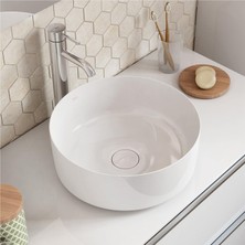 Roca Square - Fıneceramıc® Tezgah Üstü Çanak Lavabo 37 cm