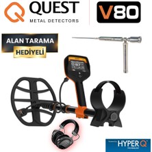 Quest V80 Dedektör Olympos Alan Tarama Hediyeli