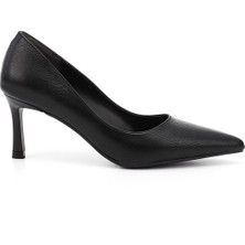 Gönderi(r) Kadın Siyah  Sivri Burun İnce Topuklu Stiletto
