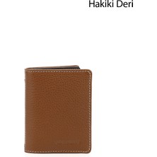 Gönderi(r) Kadın Taba - Kahverengi  Gön Hakiki Deri Unisex Kartlık 06499