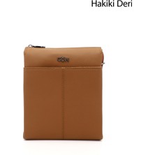 Gönderi(r) Kadın Taba  Uzun Askılı Hakiki Deri Evrak Omuz Çantası