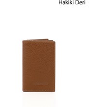 Gönderi(r) Unisex Taba Hakiki Deri Unisex Kartlık 06205