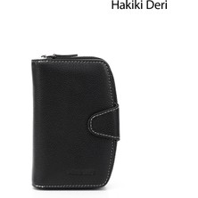 Gönderi(r) Kadın Siyaha Antrasit Dikey Hakiki Deri Cüzdan
