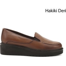 Gönderi(r) Kadın Taba Antik Dolgu Taban Hakiki Deri Ayakkabı