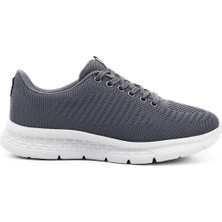 Gönderi(r) Kadın Füme Triko Bağcıklı Comfort Dolgu Taban Sneaker