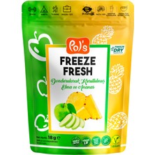Pol's Freeze Fresh Dondurularak Kurutulmuş Ananas - Elma Mix 18 Gr.
