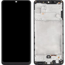Cepaks Samsung Galaxy A31 Çıtalı (Kasalı) Dokunmatik LCD Ekran Panel