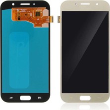 Cepaks Samsung Galaxy A7 Gold (A720) Çıtalı Full LCD Panel Dokunmatik Ekran