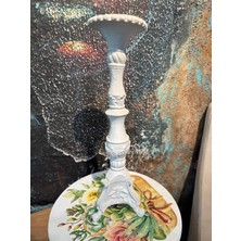 Polyester 2'li Şamdan Set