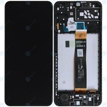 Cepaks Samsung Galaxy A04S Çıtalı (Kasalı) Dokunmatik Flycdı LCD Ekran Panel