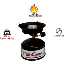 Astraltech 220 gr Gaz Tüpüyle 4 Saat Yanabilen Verimli Kamp Ocağı