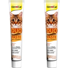 Gimcat Duo Paste-Peynir -Tüy Yumağı Engelleyici x 2 Adet