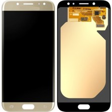Cepaks Samsung Galaxy J7 Pro Altın (Gold) OLED Dokunmatik LCD Ekran Panel