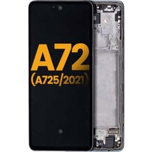Cepaks Samsung Galaxy A72 OLED Çıtalı (Kasalı) Full LCD / Dokunmatik Ekran Panel