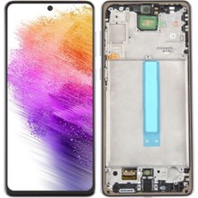 Cepaks Samsung Galaxy A73 5g Çıtalı OLED LCD Ekran Dokunmatik Seti