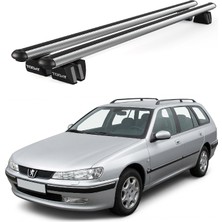 Today Auto Pençe Peugeot 406 Sw (1999-2005) Uyumlu Gri Ara Atkı 109CM Port Bagaj Tavan Barı