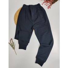 Moda Rüyası Beli Lastikli Jogger Erkek Çocuk Lacivert Eşofman Altı 9-16 Yaş
