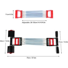 Astraltech Ayarlanabilir Elastik Yaylı Ergonomik Tasarımlı Kas Güçlendirme Seti