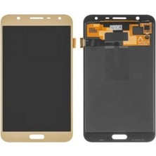 Cepaks Samsung Galaxy J7 Duo Altın (Gold) OLED Dokunmatik LCD Ekran Panel