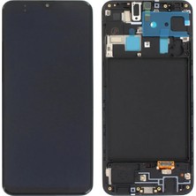 Cepaks Samsung Galaxy A20 Çıtalı (Kasalı) OLED Dokunmatik LCD Ekran Panel