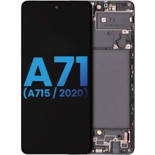 Cepaks Samsung Galaxy A71 Çıtalı OLED Dokunmatik LCD Ekran ve Panel