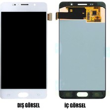 Cepaks Samsung Galaxy A5 (A510) Beyaz OLED Dokunmatik LCD Ekran Panel