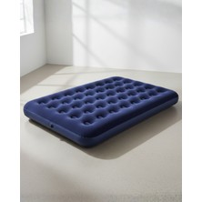 Marsilyan Çift Kişilik Şişme Yatak Dayanıklı Vinil Kamp ve Misafir Kullanımına Uygun