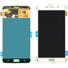 Cepaks Samsung Galaxy A7 Beyaz (A710) OLED Full LCD / Dokunmatik Ekran